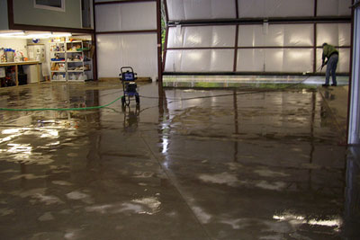 Parking Garage Cleaning